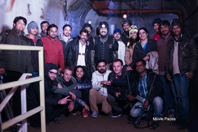 PSV Garuda Vega Movie Team Working Stills